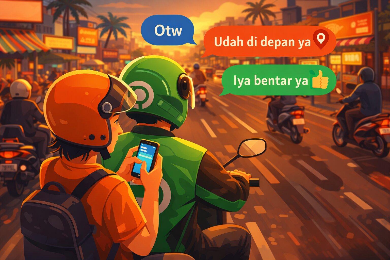 Chatting with Grab and Gojek Drivers: Casual Indonesian Phrases