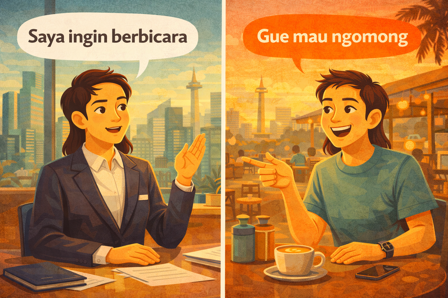 Formal vs Casual Indonesian: The Complete Guide for Foreigners