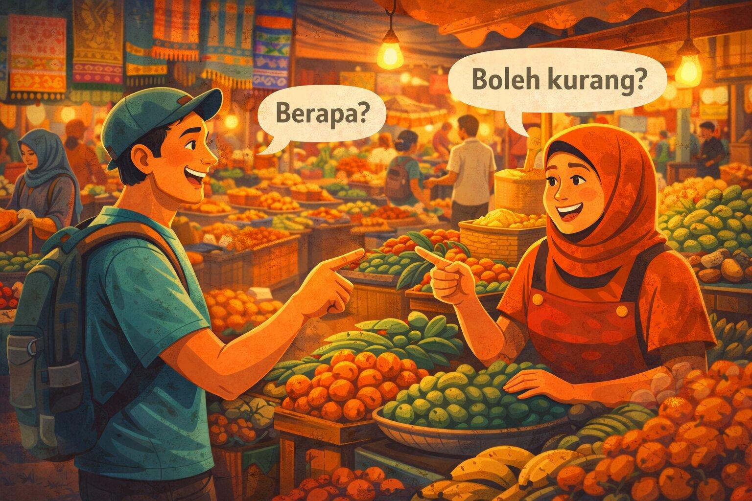 How to Haggle in Indonesian Markets Without Sounding Formal