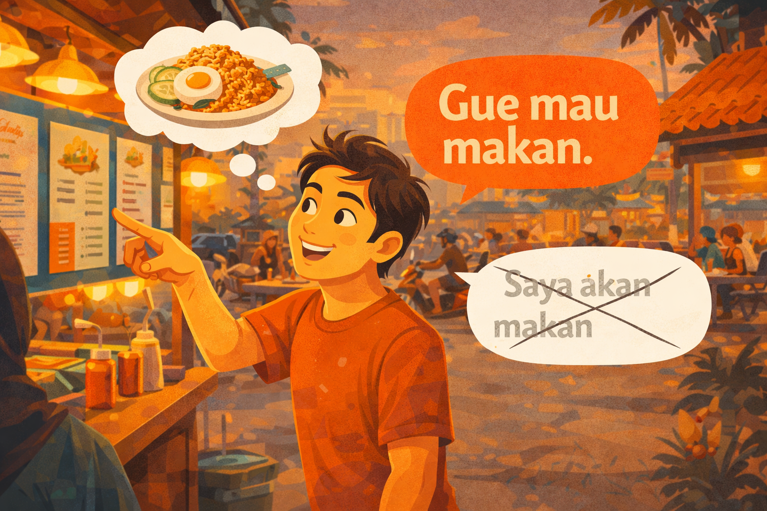 How to Say 'Akan' in Casual Indonesian (Mau vs Bakal)