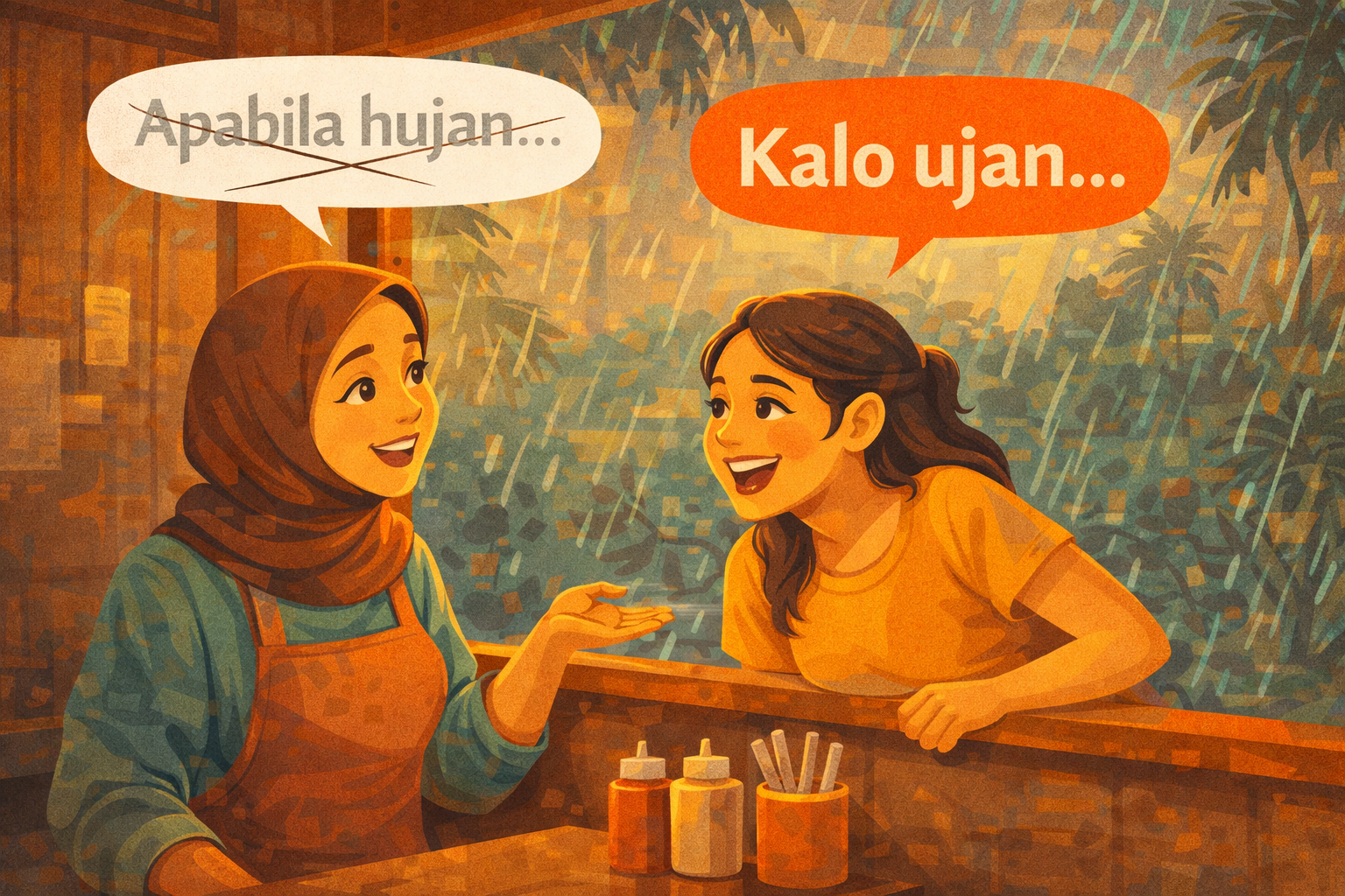 How to Say 'Apabila' in Casual Indonesian (Kalo, Kalau)