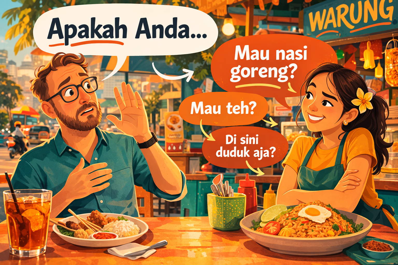 How to Say 'Apakah' in Casual Indonesian (Hint: You Don't)