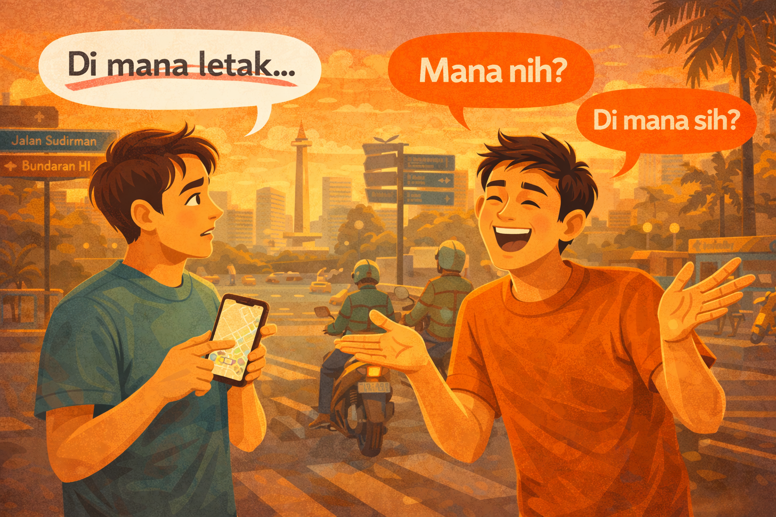 How to Say 'Di Mana' in Casual Indonesian (Hint: Nobody Actually Says 'Di Mana')