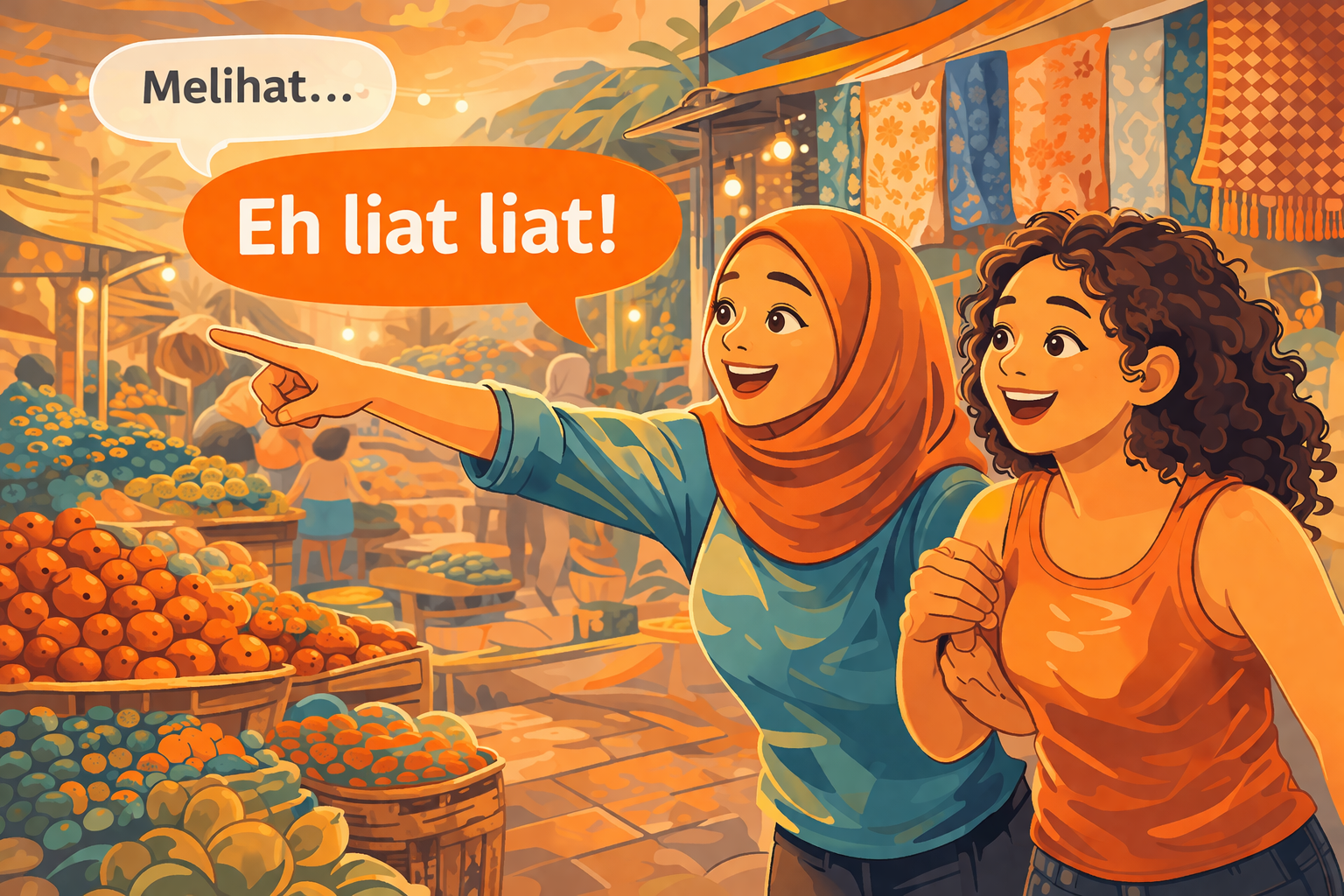 How to Say 'Melihat' in Casual Indonesian (Liat, Ngeliat)