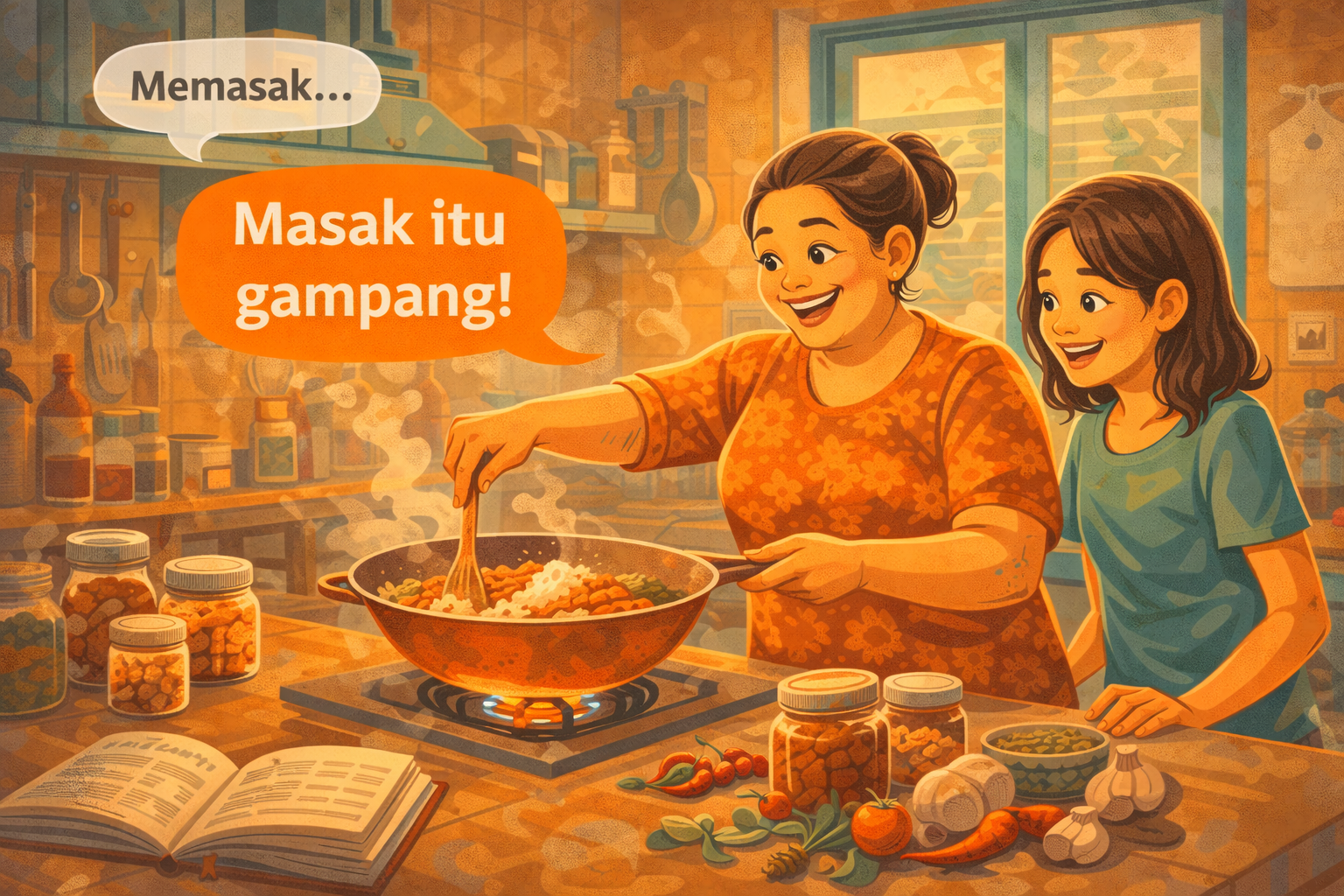 How to Say Memasak in Casual Indonesian (Hint: Nobody Says Memasak)