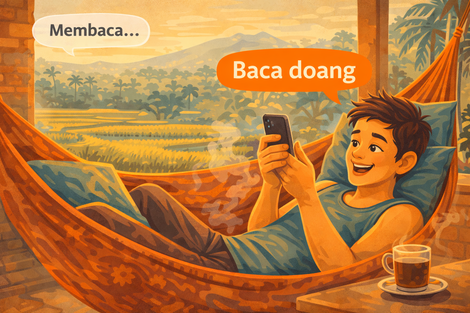 How to Say 'Membaca' in Casual Indonesian (Baca)