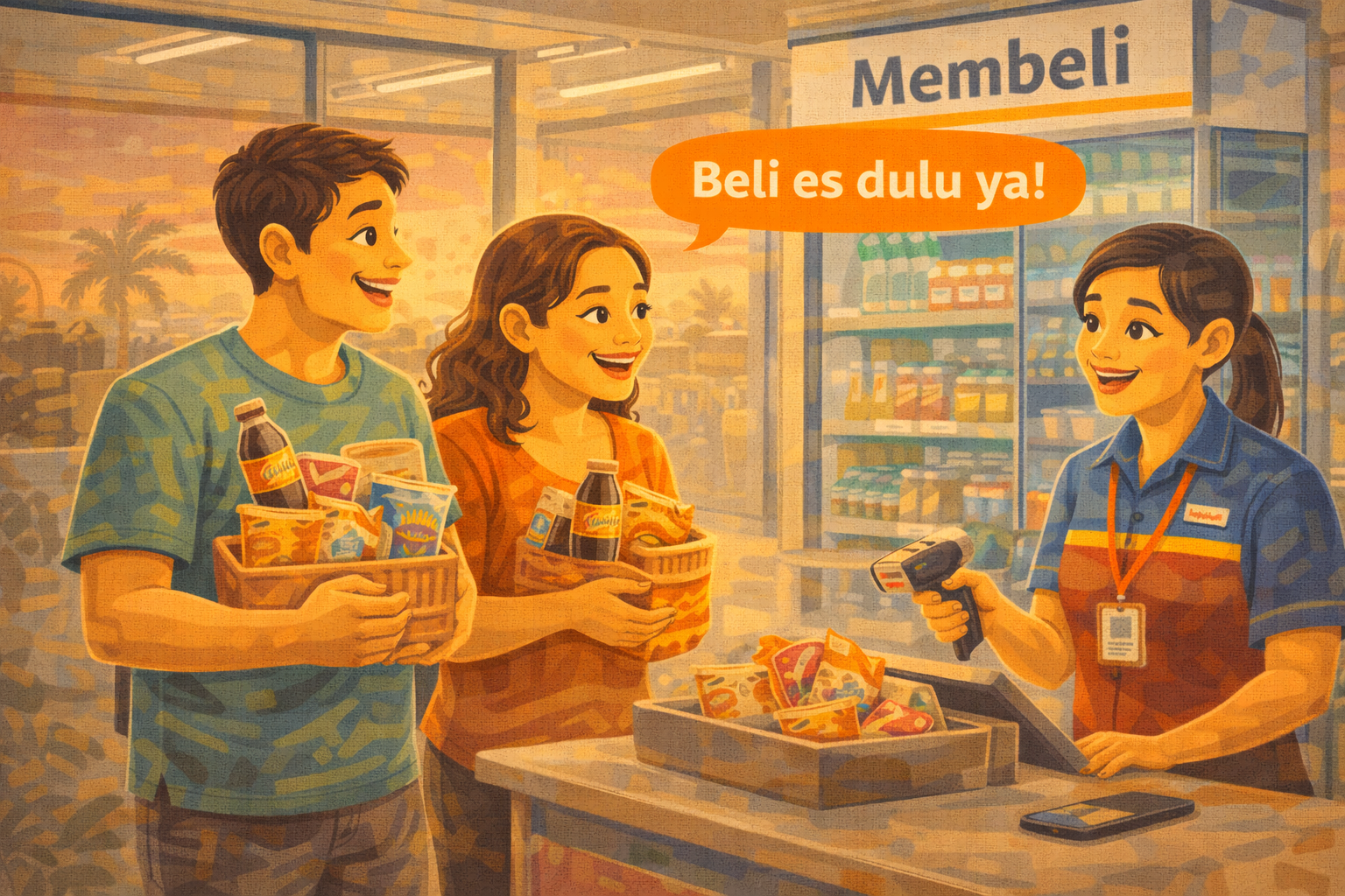 How to Say 'Membeli' in Casual Indonesian (Beli)