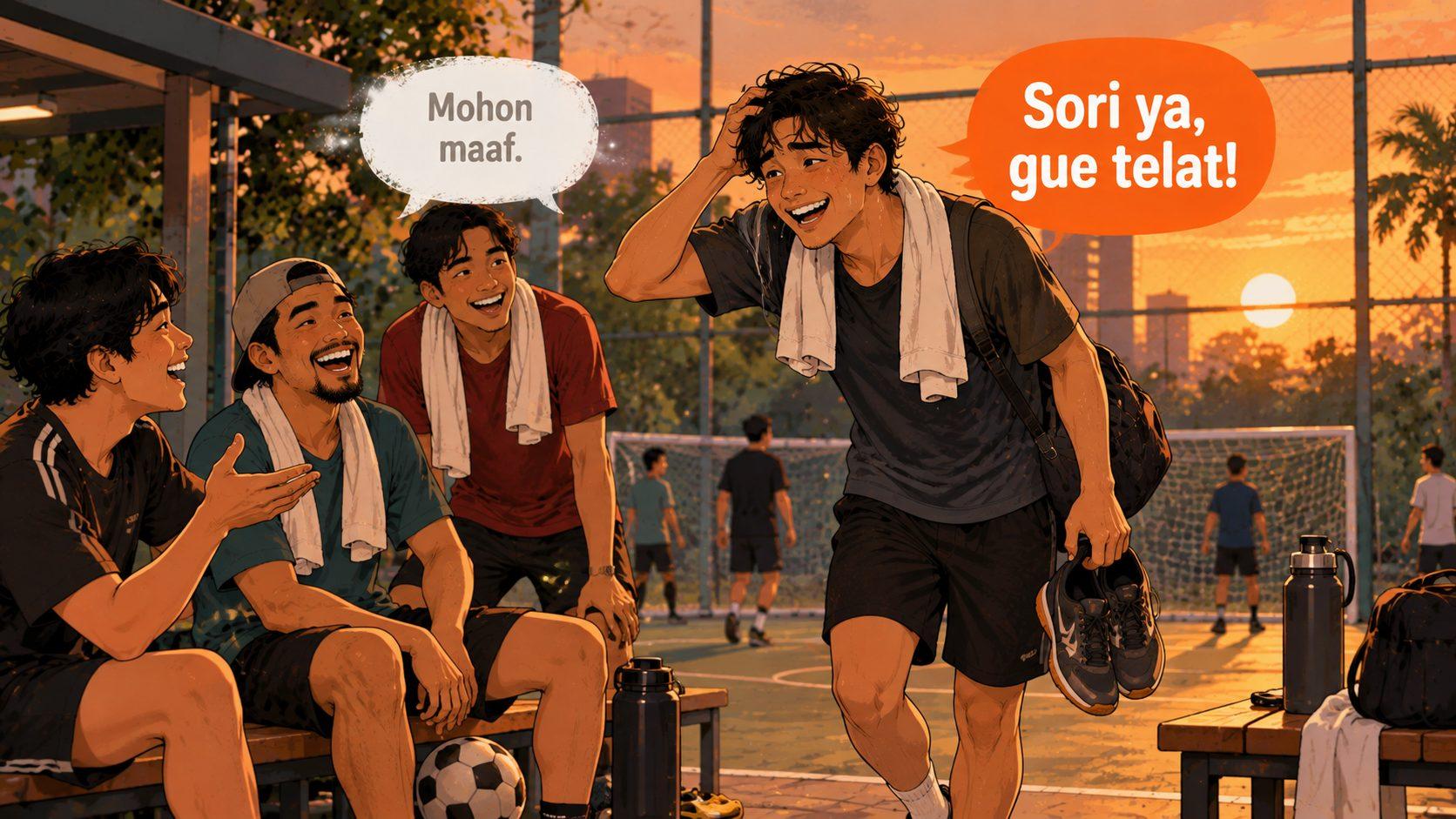How to Say Sorry in Casual Indonesian (Maaf, Sori, Permisi)