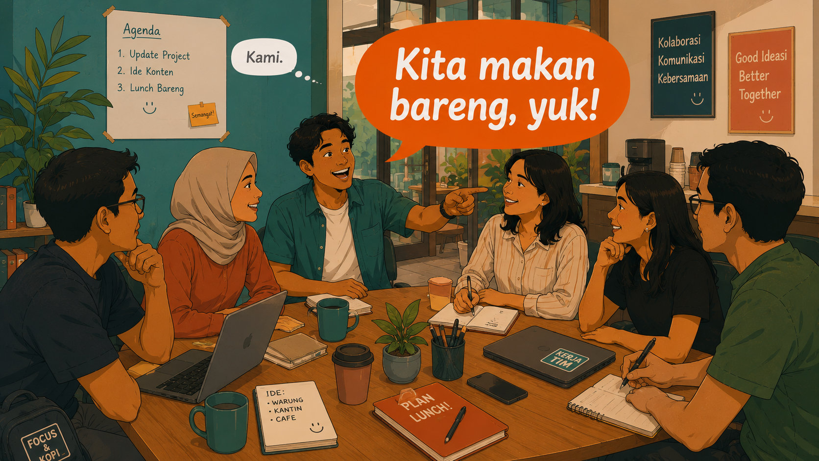 Kami vs Kita: What Your Textbook Gets Wrong About 'We' in Indonesian