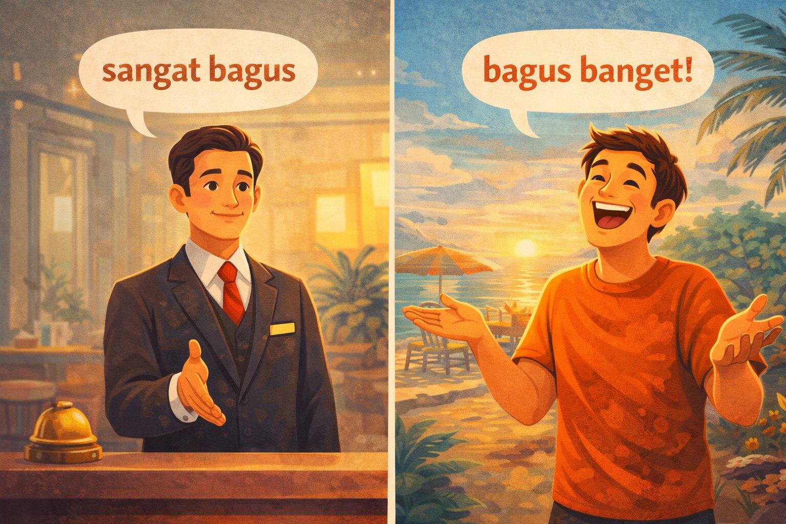 Sangat vs Banget: How to Say 'Very' in Casual Indonesian