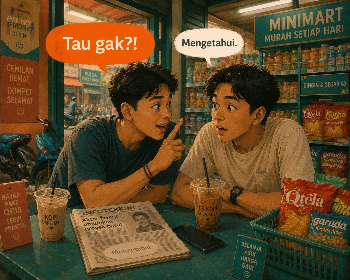 How to Say 'Mengetahui' in Casual Indonesian (Tau / Tahu)