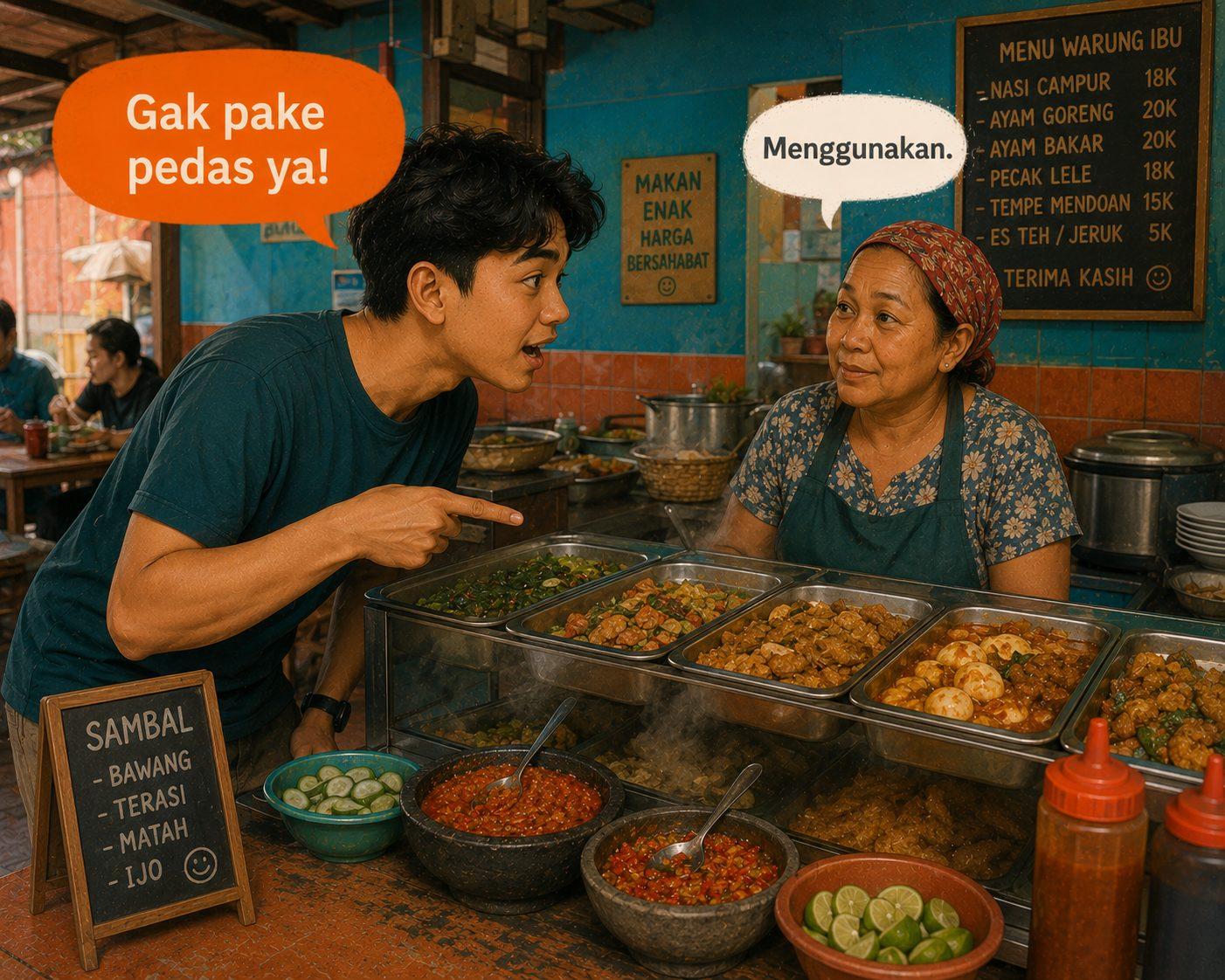 How to Say 'Menggunakan' in Casual Indonesian (Just Say 'Pake')
