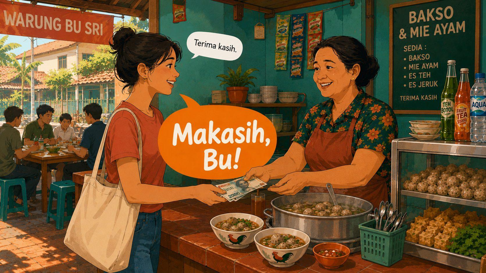 How to Say 'Terima Kasih' Casually in Indonesian