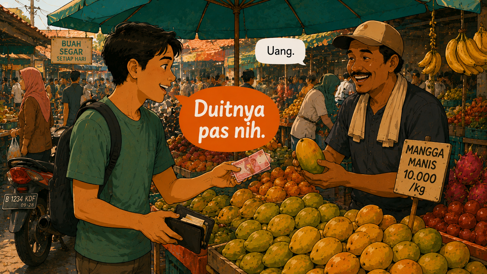 How to Say 'Uang' in Casual Indonesian (Duit)