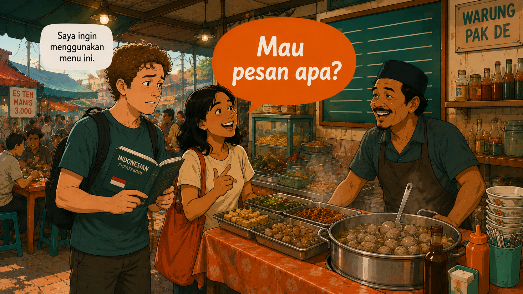 Why You Sound Like a Textbook When Speaking Indonesian (And How to Fix It)